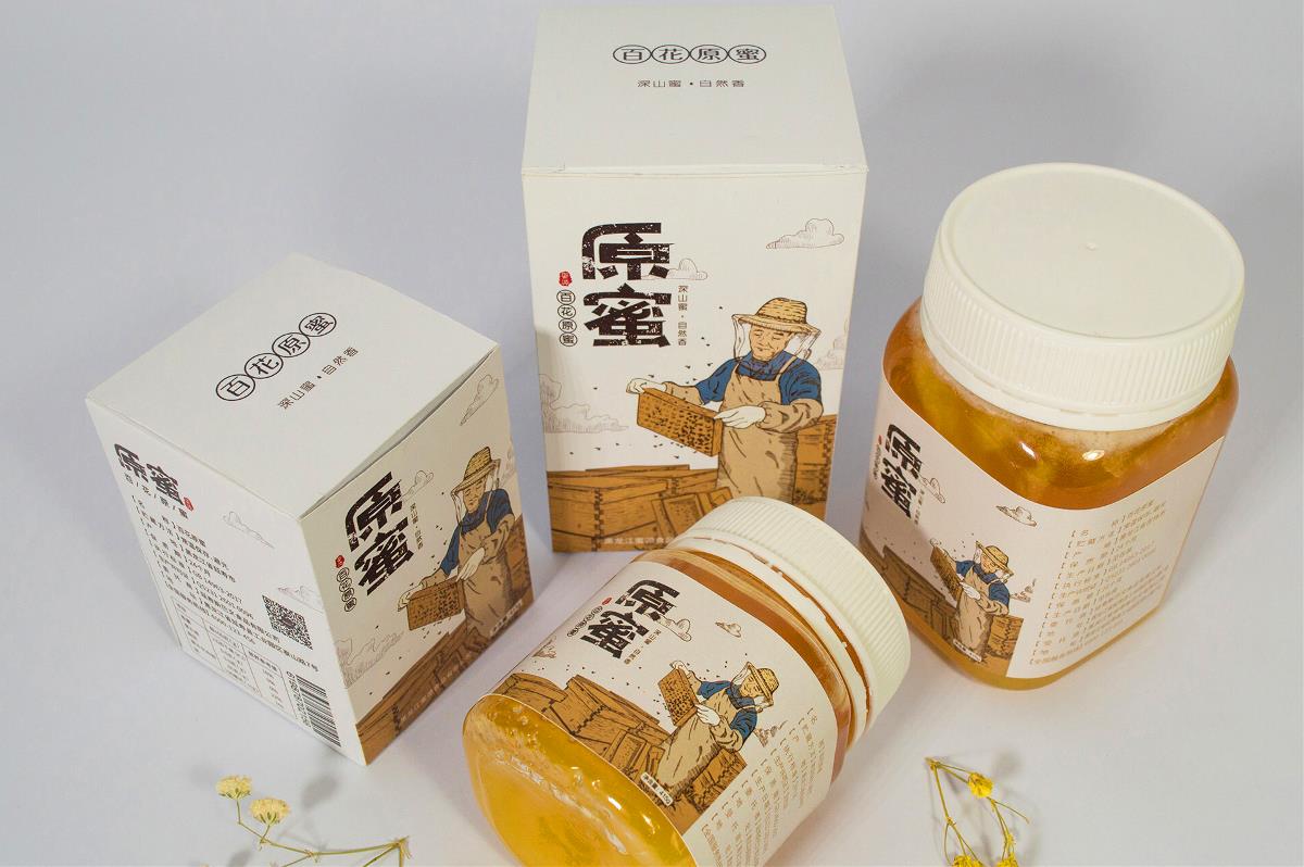重慶蜂蜜包裝盒定制-蜂蜜不干膠印刷 重慶蜂蜜包裝盒定制-蜂蜜不干膠印刷