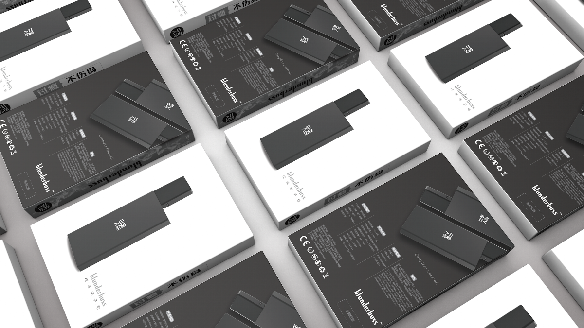 包裝頗具動感的發射與密集構成形式